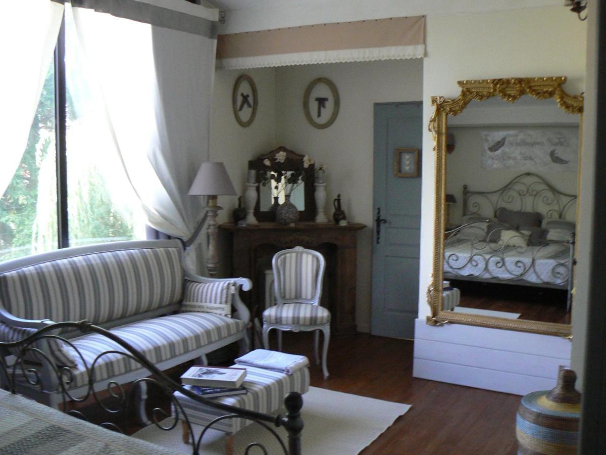 La Caldamente Bed and Breakfast Rieux-de-Pelleport Exteriör bild