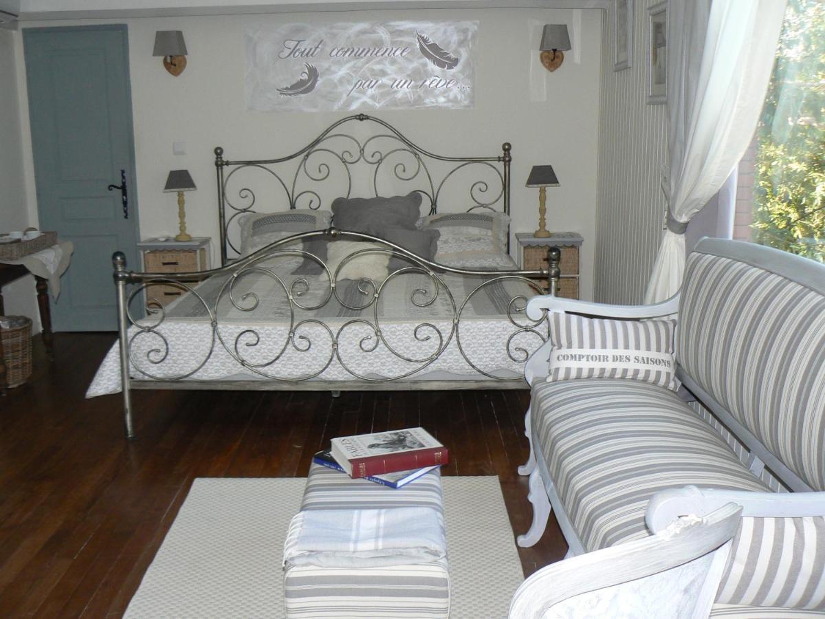 La Caldamente Bed and Breakfast Rieux-de-Pelleport Exteriör bild